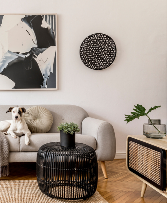 Dekorace do obývacího pokoje ve skandinávském stylu