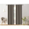 Závěs OXFORD 140x270 cm šedohnědž elegantní závěs do ložnice